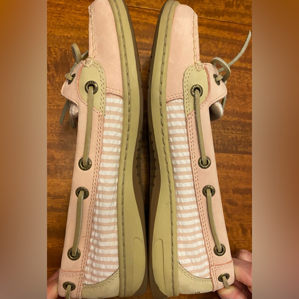 Sperry Pink Top Siders / Boat Shoes Size 8M - Picture 6 of 9